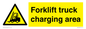 WV14093: Forklift truck charging area