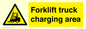 WV14093: Forklift truck charging area