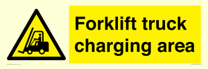 WV14093: Forklift truck charging area