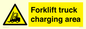 WV14093: Forklift truck charging area