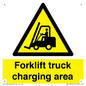 WV14093: Forklift truck charging area