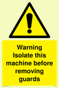 WV141: Isolate machine before guards