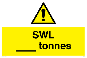 WV1435: Safe Working Load (TONNES)