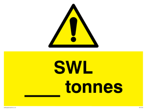 WV1435: Safe Working Load (TONNES)