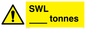WV1435: Safe Working Load (TONNES)