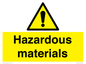 WV14514: hazardous materials