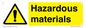 WV14514: hazardous materials
