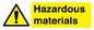 WV14514: hazardous materials