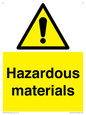 WV14514: hazardous materials