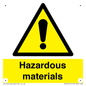 WV14514: hazardous materials