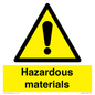 WV14514: hazardous materials
