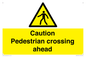 WV14555: Caution Pedestrian crossing ahead