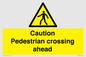 WV14555: Caution Pedestrian crossing ahead