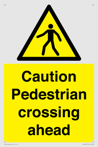 WV14555: Caution Pedestrian crossing ahead