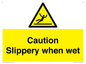 WV14559: Caution Slippery when wet