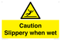 WV14559: Caution Slippery when wet