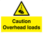 WV14578: Caution Overhead loads