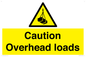 WV14578: Caution Overhead loads