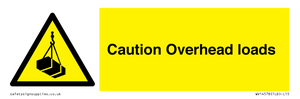 WV14578: Caution Overhead loads