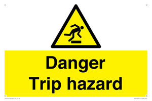 WV14583: Danger Trip hazard
