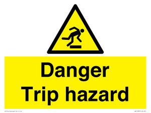 WV14583: Danger Trip hazard