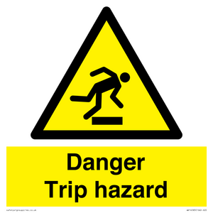 WV14583: Danger Trip hazard