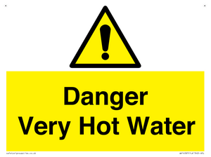 WV14587: Danger Very Hot Water
