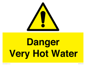 WV14587: Danger Very Hot Water