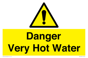 WV14587: Danger Very Hot Water