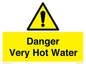 WV14587: Danger Very Hot Water