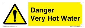 WV14587: Danger Very Hot Water