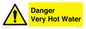 WV14587: Danger Very Hot Water