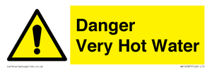 WV14587: Danger Very Hot Water
