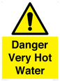 WV14587: Danger Very Hot Water