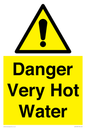 WV14587: Danger Very Hot Water