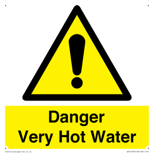 WV14587: Danger Very Hot Water