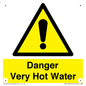 WV14587: Danger Very Hot Water