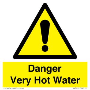 WV14587: Danger Very Hot Water