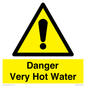 WV14587: Danger Very Hot Water