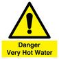 WV14587: Danger Very Hot Water