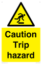 WV145: caution trip hazard