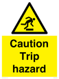 WV145: caution trip hazard