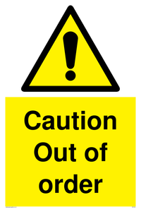 WV146: caution out of order