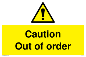 WV146: caution out of order