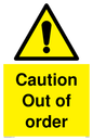 WV146: caution out of order