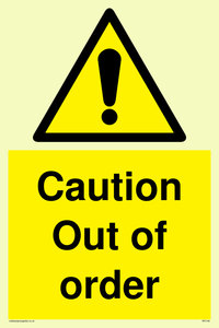 WV146: caution out of order