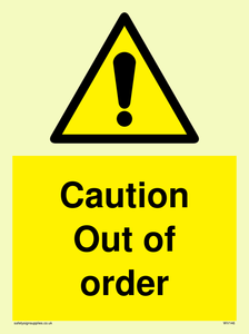WV146: caution out of order