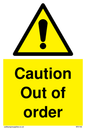WV146: caution out of order