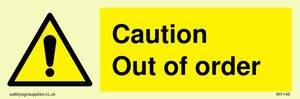 WV146: caution out of order