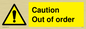 WV146: caution out of order